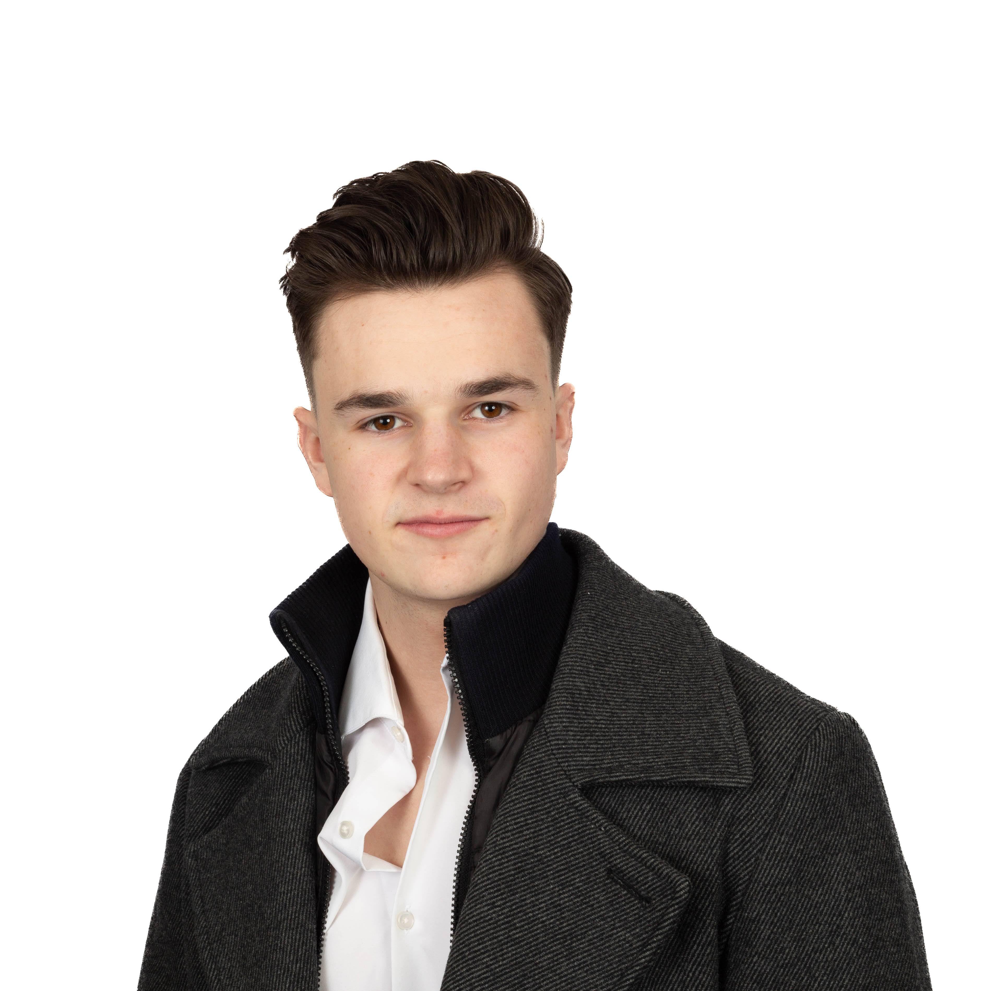 Headshot of client, taken by JP Photography